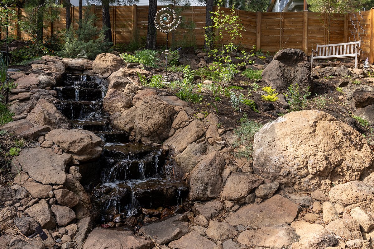 garden waterfall