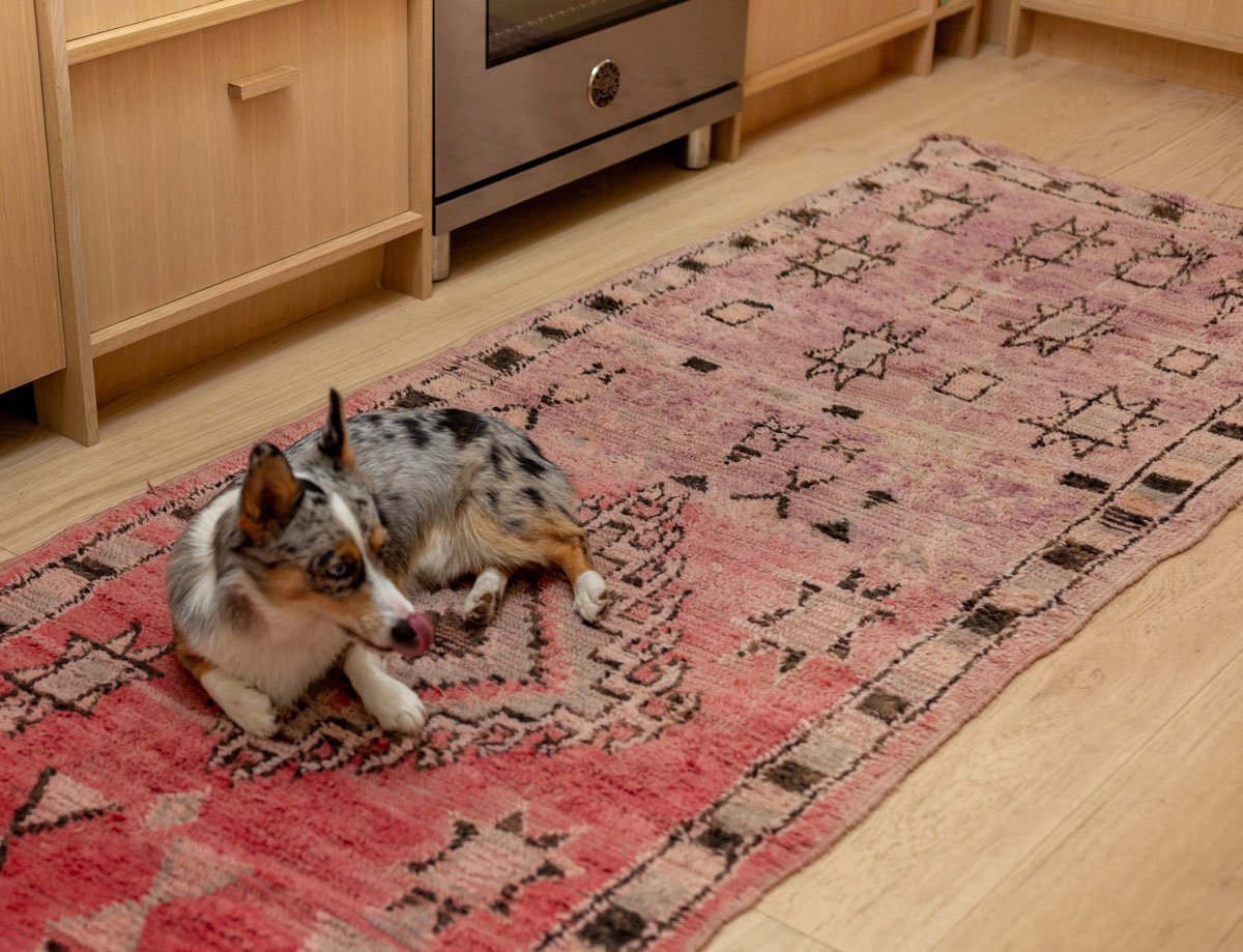 I pressure washed my vintage rug. Here’s what happened…