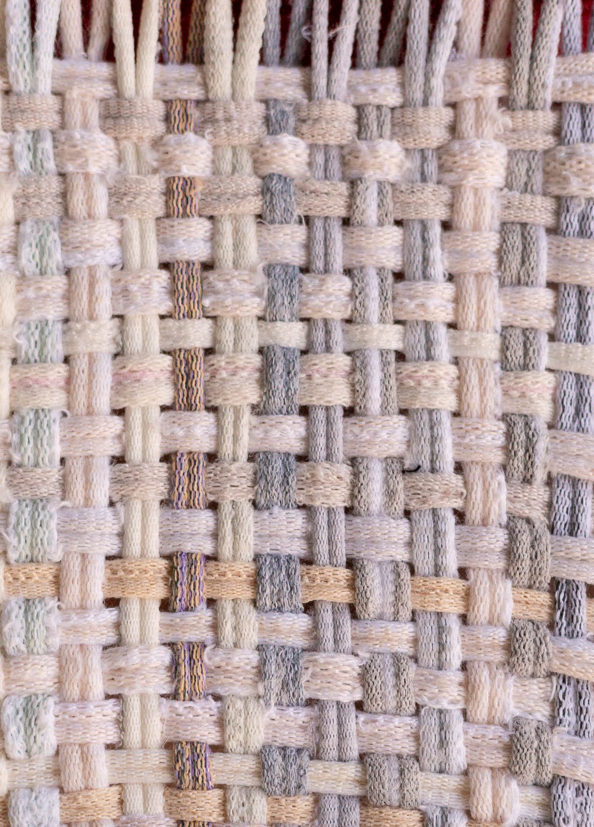 closeup weaving